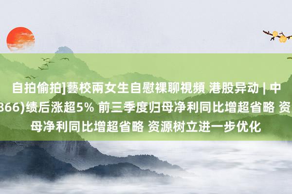 自拍偷拍]藝校兩女生自慰裸聊視頻 港股异动 | 中国心连心化肥(01866)绩后涨超5% 前三季度归母净利同比增超省略 资源树立进一步优化