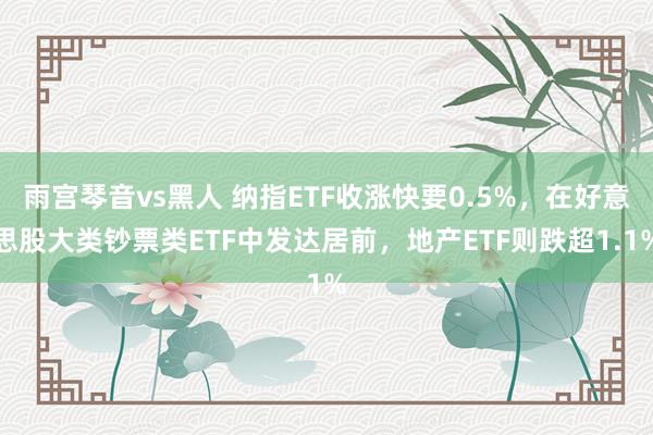雨宫琴音vs黑人 纳指ETF收涨快要0.5%，在好意思股大类钞票类ETF中发达居前，地产ETF则跌超1.1%