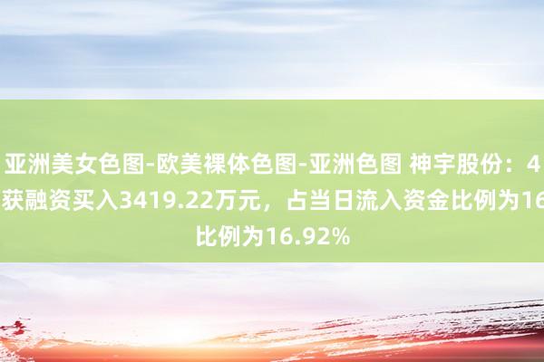 亚洲美女色图-欧美裸体色图-亚洲色图 神宇股份：4月9日获融资买入3419.22万元，占当日流入资金比例为16.92%