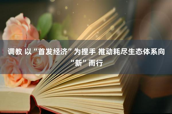 调教 以“首发经济”为捏手 推动耗尽生态体系向“新”而行