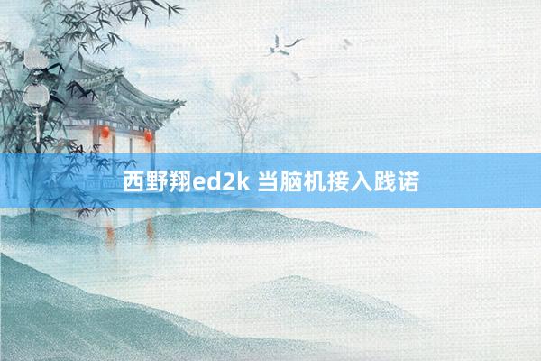 西野翔ed2k 当脑机接入践诺